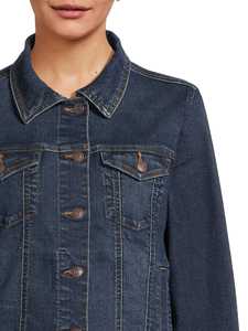 Chaqueta vaquera informal de alta calidad para mujer, Tops informales a la moda, abrigo con cierre de botones, Chaquetas vaqueras de manga larga de talla grande para mujer - Product Image 6