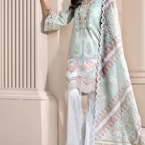 Traje Shalwar Kameez Casual para Mujer de Alta Calidad con Nuevos Diseños para Ocasiones Formales e Informales, Superventas - Product Image 1