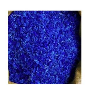 Giá sỉ phế liệu chai nhựa HDPE pha trộn, phế liệu thùng nhựa HDPE màu xanh - Product Image 3