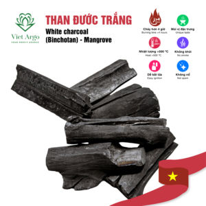 Charbon de bois blanc Binchotan Mangrove de haute qualité fabriqué au Vietnam - Product Image 6