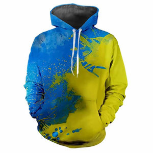 Jersey de ropa de calle de alta calidad, sudaderas con capucha de sublimación personalizadas al por mayor, sudaderas con capucha ajustadas con diseño de logotipo personalizado OEM - Product Image 2