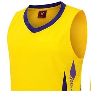 Uniforme de Baloncesto sin Mangas, 100% Poliéster, Transpirable, de Alta Calidad, Hecho a Medida, Nuevo Diseño para Hombre, para Todas las Temporadas - Product Image 2