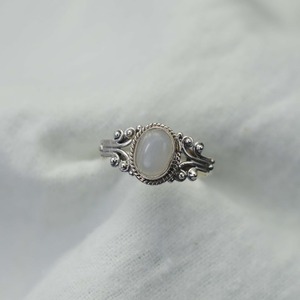 925 Sterling Silver Moonstone Gemstone Ring Jewelry Handmade Silver Boho Style Ring Jewelry For Women Wedding Gift For <b>Wife</b> - Product Image 4