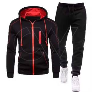Logo personnalisé des fabricants Survêtements de sport pour hommes Jogging Sportswear Survêtement Hommes Running Training Wear Team Hoodies Sets - Product Image 1