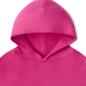Rose élégant hommes à capuche Premium coton polaire unisexe hiver pull à capuche à manches longues pour tenue décontractée et utilisation de voyage - Product Image 3