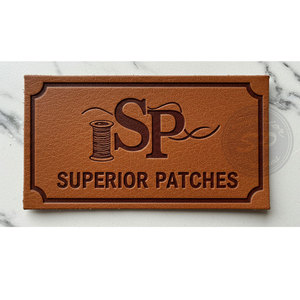 Hete Verkoop Aangepaste Logo 3d Reliëf Lederen Patches Met Haak En Lus Oem/Odm Service Voor Kleding - Product Image 4