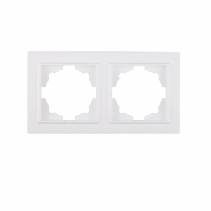 Venta caliente moderno blanco ABS plástico 16A 220V UE/Reino Unido/EE. UU. estándar interruptor de enchufe de doble marco para uso en el hogar y la Oficina de alta calidad - Product Image 1