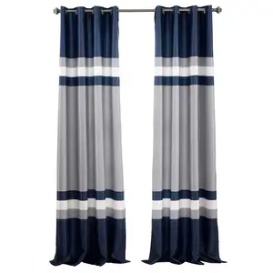 2色组合素色简约风格窗帘最佳设计纯色定制高品质材质窗帘
