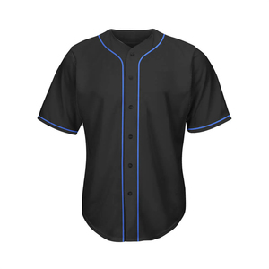 Camiseta de Béisbol Personalizada con Logotipo 100% Poliéster para Hombre, Ropa Deportiva de Secado Rápido, Transpirable, Tallas Grandes, Uniforme de Equipo - Product Image 4