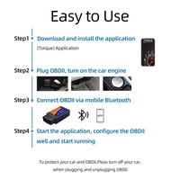 OBD2 WiFi Elm327 ELM 327 lector de código para Android IOS Cars compatible con todos los protocolos herramientas de reparación de escaneo automático