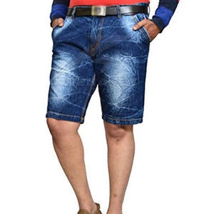 กางเกงยีนส์ขาสั้นสำหรับผู้ชายกางเกงขาสั้นดีไซน์ทันสมัยใส่สบายสไตล์ฤดูร้อนสำหรับนักขี่จักรยานสวมใส่ในชีวิตประจำวัน - Product Image 1