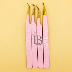 Nuevas Pinzas para Extensión de Pestañas Kitty, Precio al por Mayor, Descuento Especial en Pinzas con Punta de Fibra sin Logotipo, Extensión de Pestañas de Visón - Product Image 1