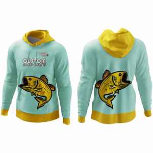 Sudaderas de Pesca con Diseño Vintage Impresionantes, Impresión por Sublimación, Venta al por Mayor Directa de Fábrica, Mangas Completas, Transpirables - Product Image 1