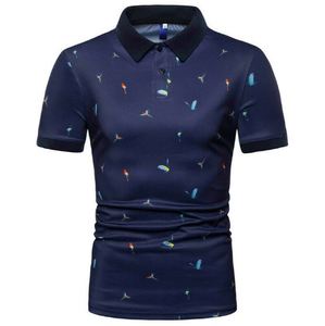 เสื้อเชิ้ตแขนสั้นผ้าคอตตอน 100% คุณภาพสูง พิมพ์ลายดิจิทัล ออกแบบตามสั่ง ขายส่ง ป้องกันการยับ ผ้าถักเนื้อนุ่ม น้ำหนัก 210 กรัม ติดกระดุม - Product Image 2