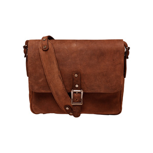Bolso de hombre con solapa informal de grado superior, tendencia de buena calidad, hecho a mano, elegante mensajero de cuero, fabricante directo - Product Image 4