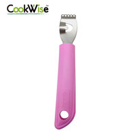 Râpe à agrumes Cookwise Good Grip en acier inoxydable avec poignée en PP