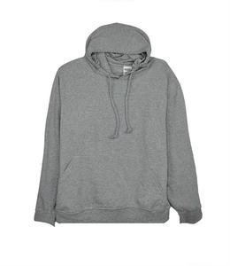 Sudadera con capucha recortada unisex con cuello con capucha de gran tamaño de Terry francés de alta calidad tela de punto de invierno bordado de impresión personalizado - Product Image 1