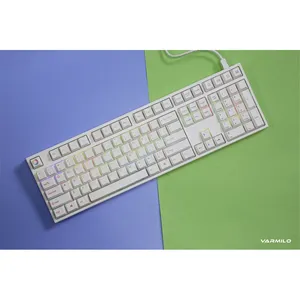 눈부신 RGB 조명 효과가있는 Varmilo VA108M RGB 더블 레인보우 <span class=keywords><strong>2</strong></span> 게임용 키보드 - Product Image 6