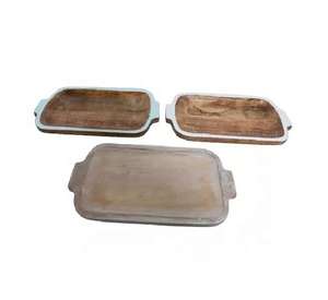 Plateau de service élégant en résine incrustée pour fruits secs et bonbons, design moderne et luxueux, unique, 10x12 pouces, vaisselle pour la décoration de l'Aïd, festif - Product Image 6