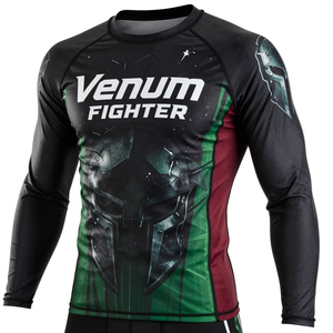 Venta al por Mayor de Camisetas Deportivas Venum Personalizadas, Ecológicas, de Spandex/Poliéster de Alta Calidad, Manga Larga - Product Image 3