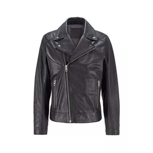 Vestes en cuir pour hommes, design personnalisé, produit à succès, vêtements d'hiver, tissu 100% cuir, nouveau style, veste pour hommes de la rue principale, 2025 - Product Image 6