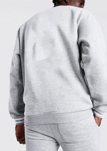 Conjunto Deportivo de Felpa de Algodón para Hombre 2026, Talla Grande, Sudadera con Cuello Redondo y Pantalones Deportivos, 2 Piezas, Conjunto Deportivo Unisex de Poliéster - Product Image 6