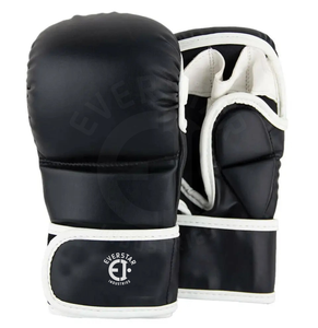 Venta al por mayor de guantes MMA personalizados para artes marciales y Kickboxing 100% Guantes MMA de cuero Premium hechos en Pakistán - Product Image 5