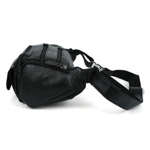 Grand sac banane en cuir personnalisé, sac à dos à bandoulière imperméable, sac à ceinture de hanche, sac de taille en maximisant l'usure - Product Image 5