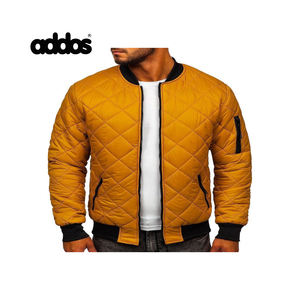 Chaqueta Bomber de satén de estilo de alta calidad para hombre, chaqueta Bomber acolchada de satén para hombre, chaqueta para hombre - Product Image 4