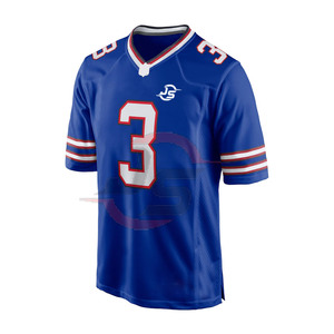 Meilleures ventes Maillot de football américain Style unique avec manches courtes et fonction respirante Vente en gros en ligne Meilleur vendeur - Product Image 2