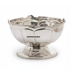 Bol à chocolat en métal de conception arabe, qualité supérieure, fait à la main, finition argentée, vente en gros, nouveau bol à chocolat - Product Image 4