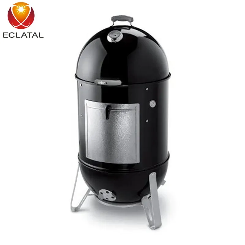 Hot Selling Easily Assembled Charcoal Grill 3 in 1 Smoker Charcoal BBQ Grill Manufacturer