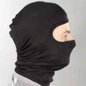 Pasamontañas de punto de algodón y poliéster transpirable de último estilo, máscara deportiva de moda con logotipo personalizado disponible para venta al por mayor - Product Image 2
