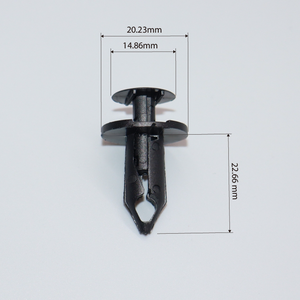 בורג ניילון דוחף מחברים פלסטיק גוף המכונית לוחות מכשירים קבועים - Product Image 2