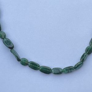6mm 8mm 10mm naturel vert Aventurine pierre lisse ovale pierres précieuses perles colliers pour la fabrication de bijoux collier Semi précieux 2025 - Product Image 3