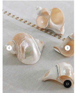 Elegant Vietnam <b>napkin</b> ring <b>napkin</b> <b>holder</b> ring <b>holder</b> by snail & seashell for fine dining restaurant table setting accessories - Product Image 2