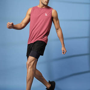 T-shirt sans manches pour homme, débardeur actif quotidien avec matière en coton respirant, décontracté, athlétique, t-shirt sans manches pour homme - Product Image 6