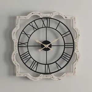 Los últimos Relojes de pared para sala de estar interior, reloj de diseño de pared para hogar y oficina con reloj de pared de mesa barato recubierto de oro de Metal - Product Image 2