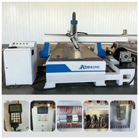 Routeur CNC à 4 axes pour le bois 1325 1530 avec commande Mach3/Syntec/DSP, broche simple, tête pivotante à 180 degrés
