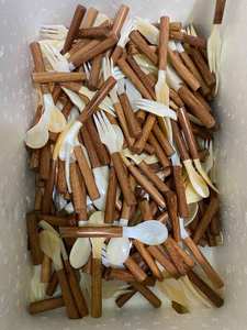 Cuchara de Lujo con Mango de Madera y Logotipo, Hecha a Mano con Nácar Pulido, para Caviar, Cafeterías, Hoteles y Restaurantes, Fábrica en Vietnam - Product Image 4