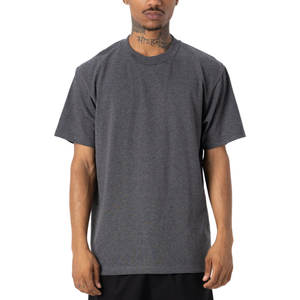 T-shirt surdimensionné de luxe vierge de haute qualité épaule tombante 100% coton T-shirt imprimé graphique personnalisé T-shirt pour hommes - Product Image 5