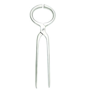 Probador de pezuña de caballo ajustable de acero inoxidable hecho a mano instrumento veterinario herramientas de herrador de diagnóstico - Product Image 1