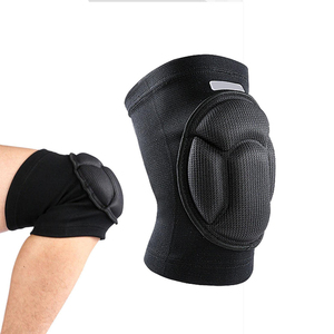 100% แผ่นรองเข่าสำหรับเล่นกีฬากันลื่นแผ่นรองข้อศอกและเข่ายืดได้สำหรับการป้องกันมืออาชีพ - Product Image 3