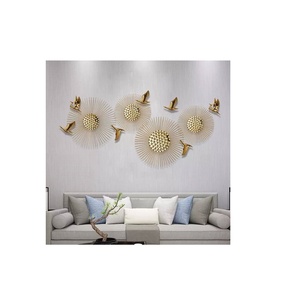 Design antique Premium Grande décoration en fer forgé Art mural suspendu au meilleur prix utiliser comme chambre à coucher Salon Chambre - Product Image 3