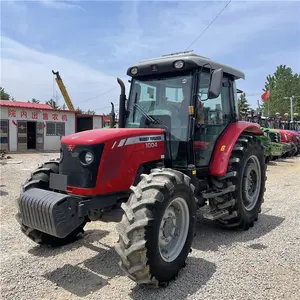 Trator agrícola usado mini trator com carregador frontal e retrovisor da fonte de fábrica da china