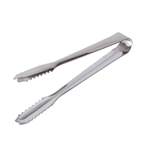 Cubitos de hielo de acero inoxidable y azúcar, pinzas en forma de corazón, artesanía, acero inoxidable pulido brillante - Product Image 2