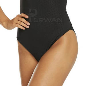 ชุดว่ายน้ำวันพีซโพลีเอสเตอร์ผ้าสแปนเด็กซ์สำหรับผู้หญิงชุดว่ายน้ำแบบแห้งเร็วระบายอากาศได้1ชิ้น - Product Image 6