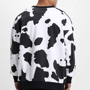 2025 dernière conception surdimensionné sweat Street Wear 100% coton sur mesure imprimé à manches longues hommes sweat par Isha industrie - Product Image 3