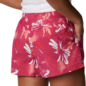 Short de sport d'été pour femmes Short d'entraînement respirant à séchage rapide Poches taille haute Ceinture en dentelle sportive solide pour la course à pied - Product Image 2