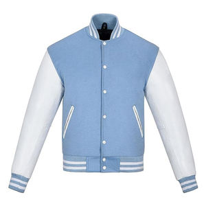 Personalice su propia marca de ropa de abrigo de estilo escolar para hombres y mujeres, chaqueta de béisbol universitaria para hombres, chaqueta de béisbol universitaria para hombres - Product Image 5